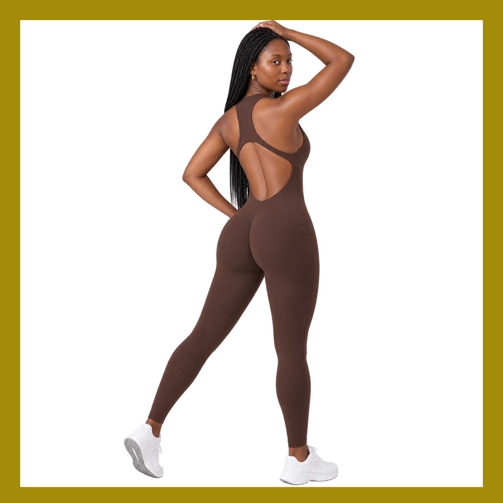 V-Back Sculpt Jumpsuit