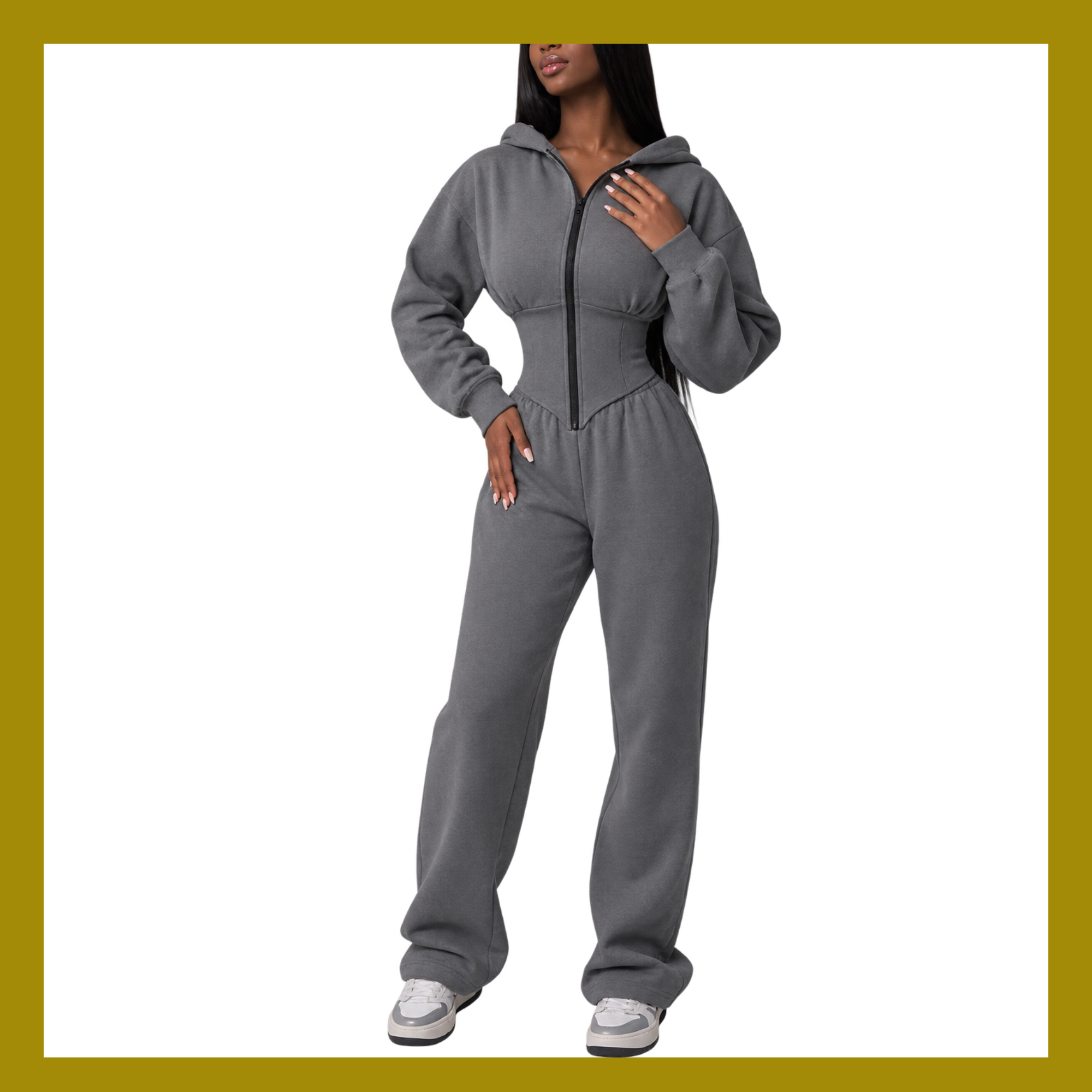 Utility Zip Jumpsuit